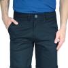 Bermuda Color Negro Slim Fit Stretch De Algodón Para Caballero 